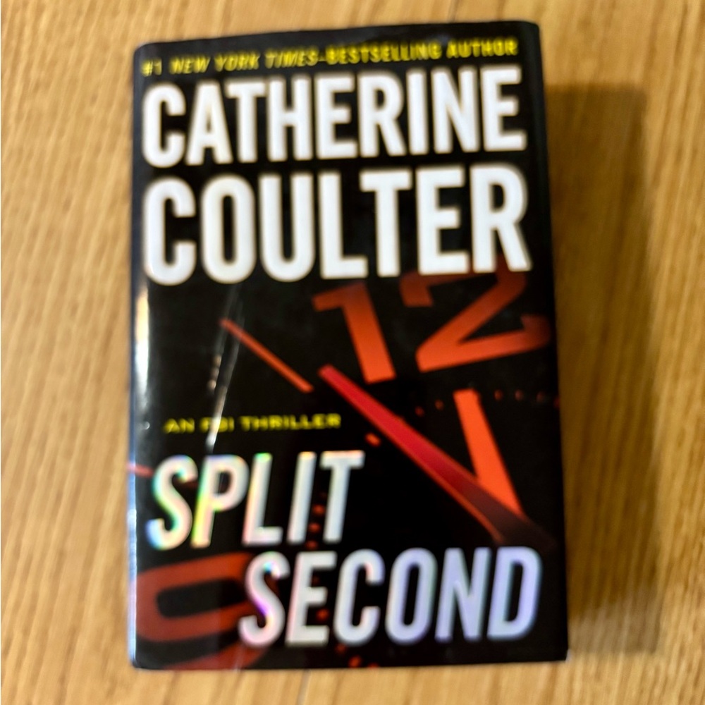 EUC Catherine Coulter 'Split Second' Book